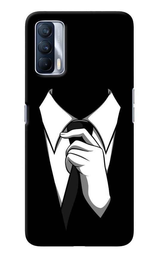 Black Tie Realme X7 Back Cover