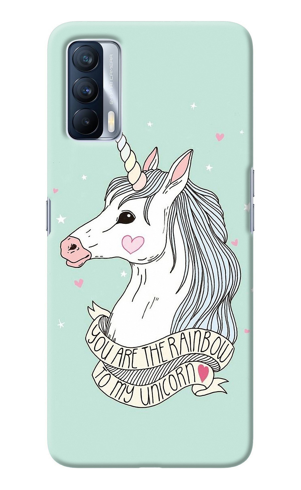 Unicorn Wallpaper Realme X7 Back Cover