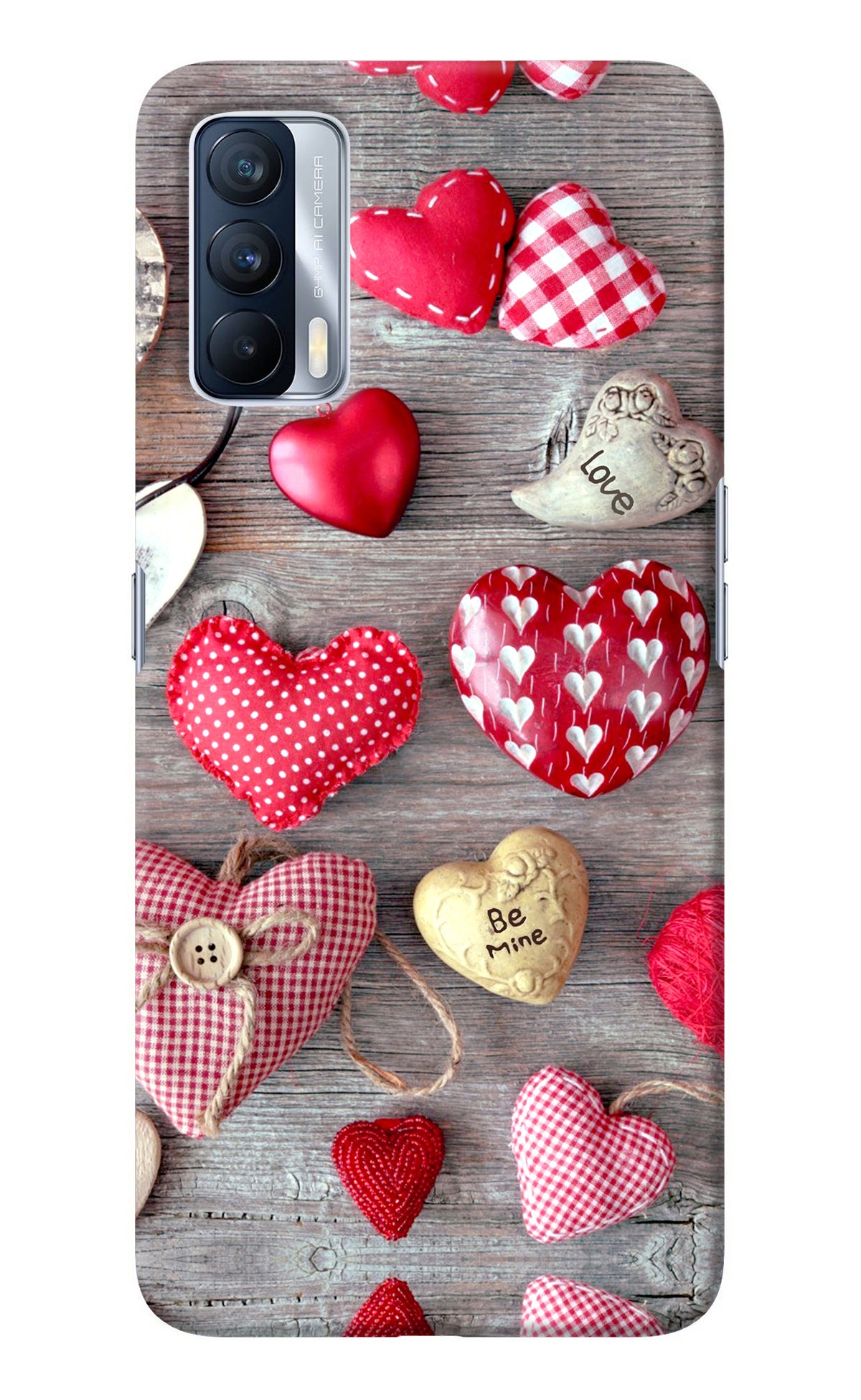 Love Wallpaper Realme X7 Back Cover