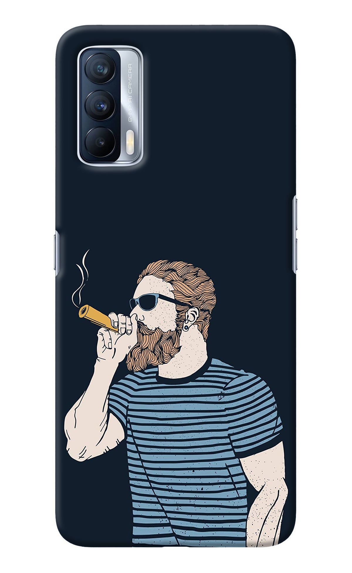 Smoking Realme X7 Back Cover