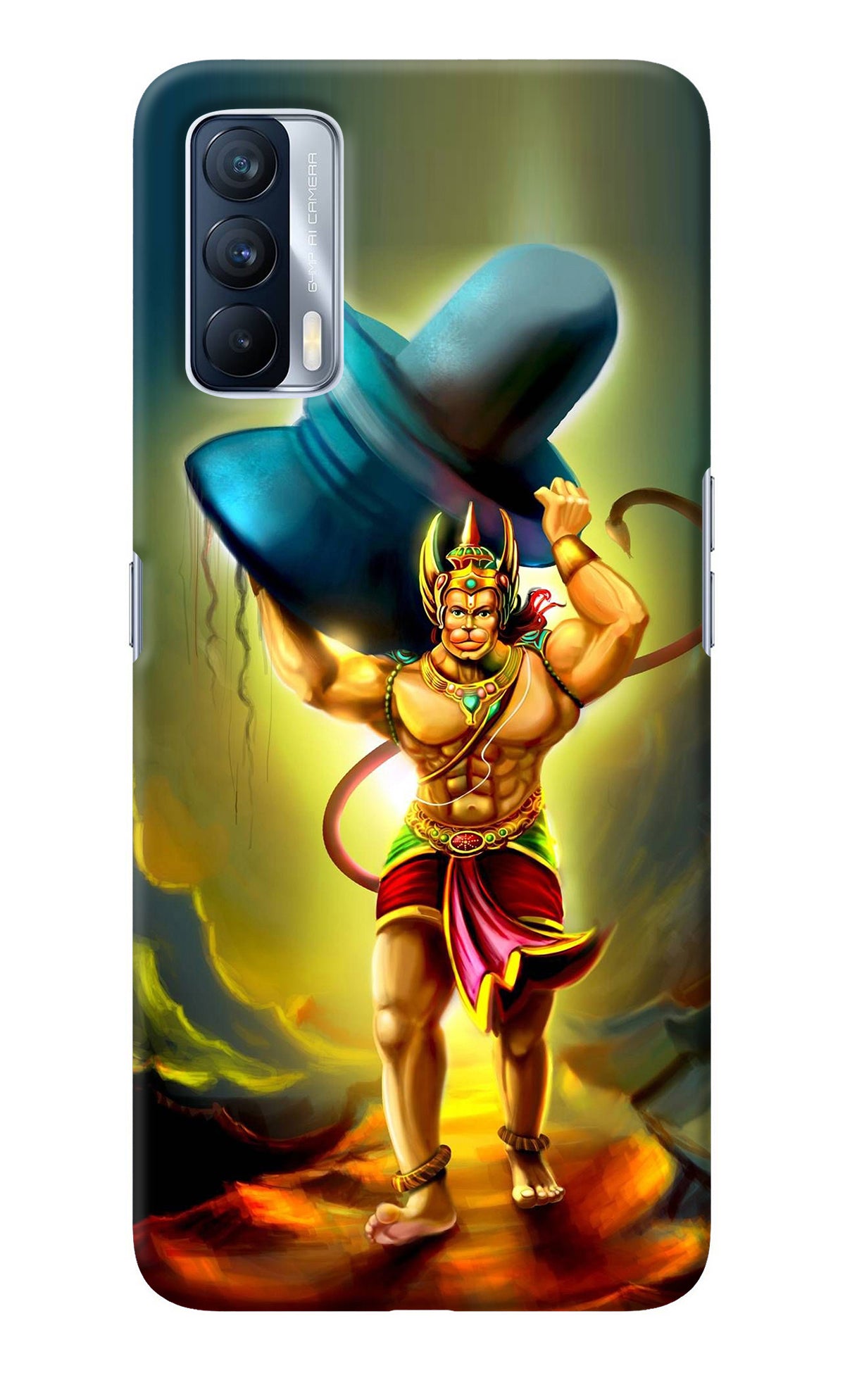 Lord Hanuman Realme X7 Back Cover