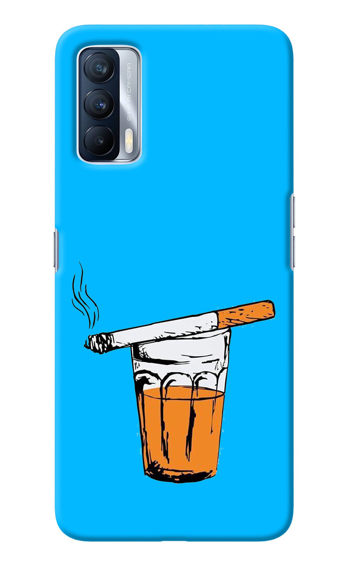 Chai Sutta Realme X7 Back Cover