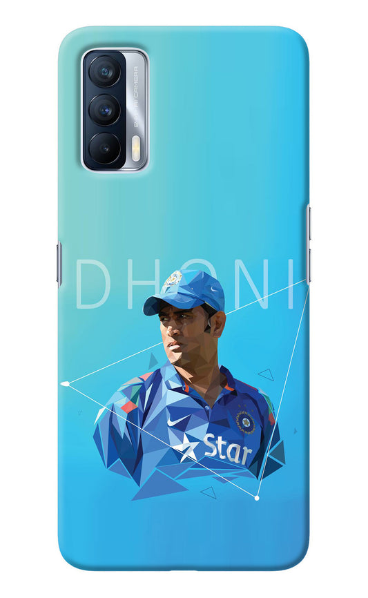 Dhoni Artwork Realme X7 Back Cover