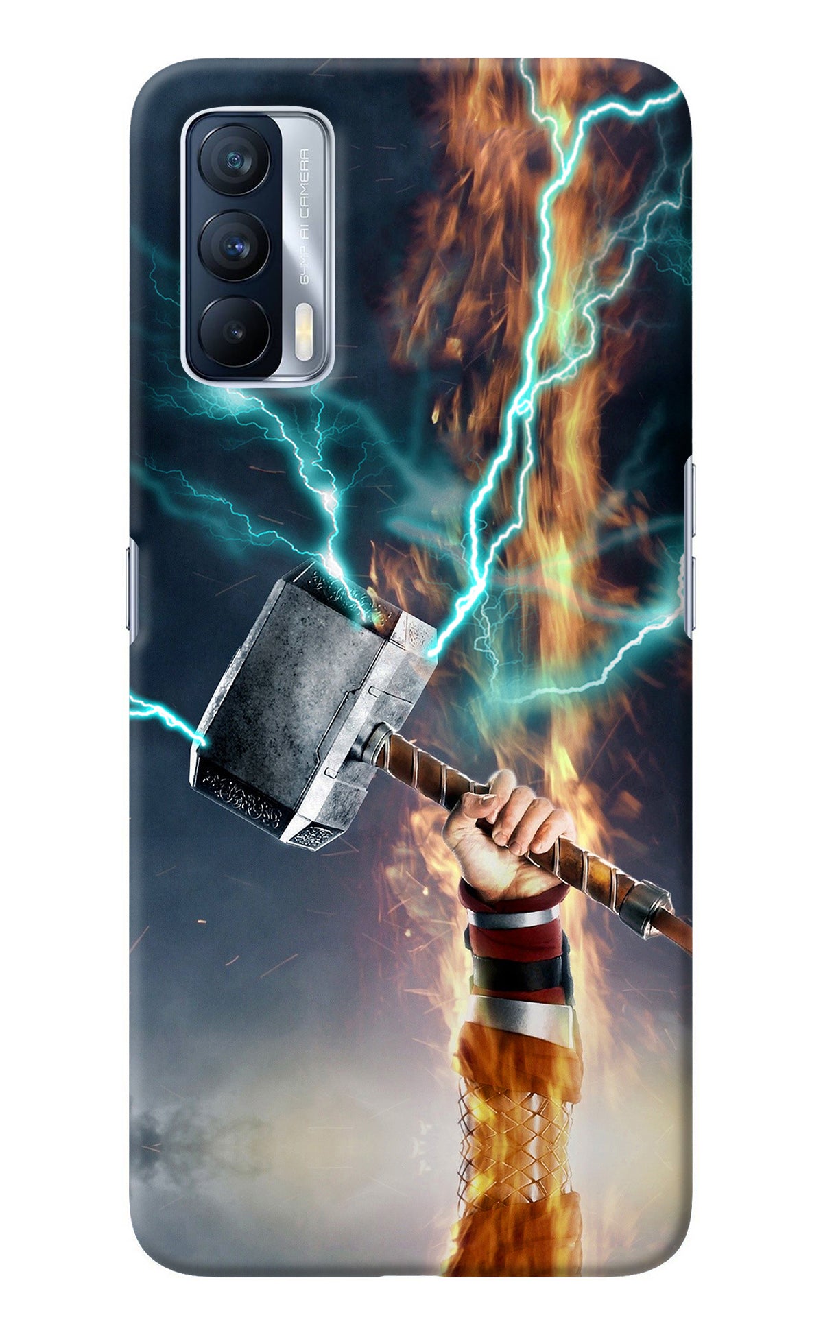 Thor Hammer Mjolnir Realme X7 Back Cover