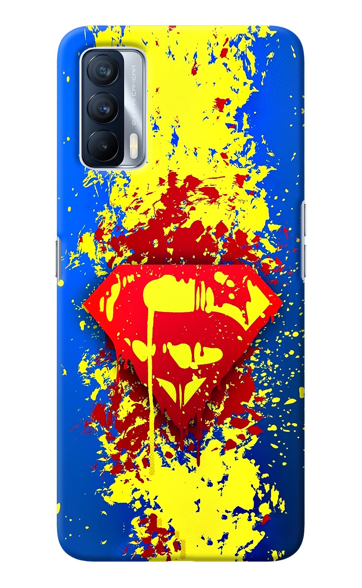 Superman logo Realme X7 Back Cover