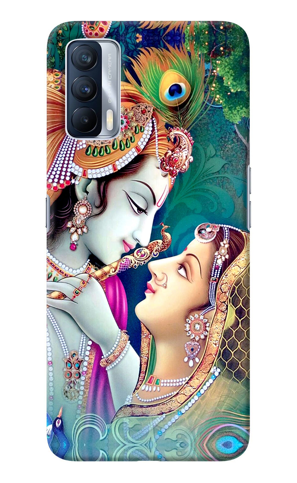 Lord Radha Krishna Realme X7 Back Cover