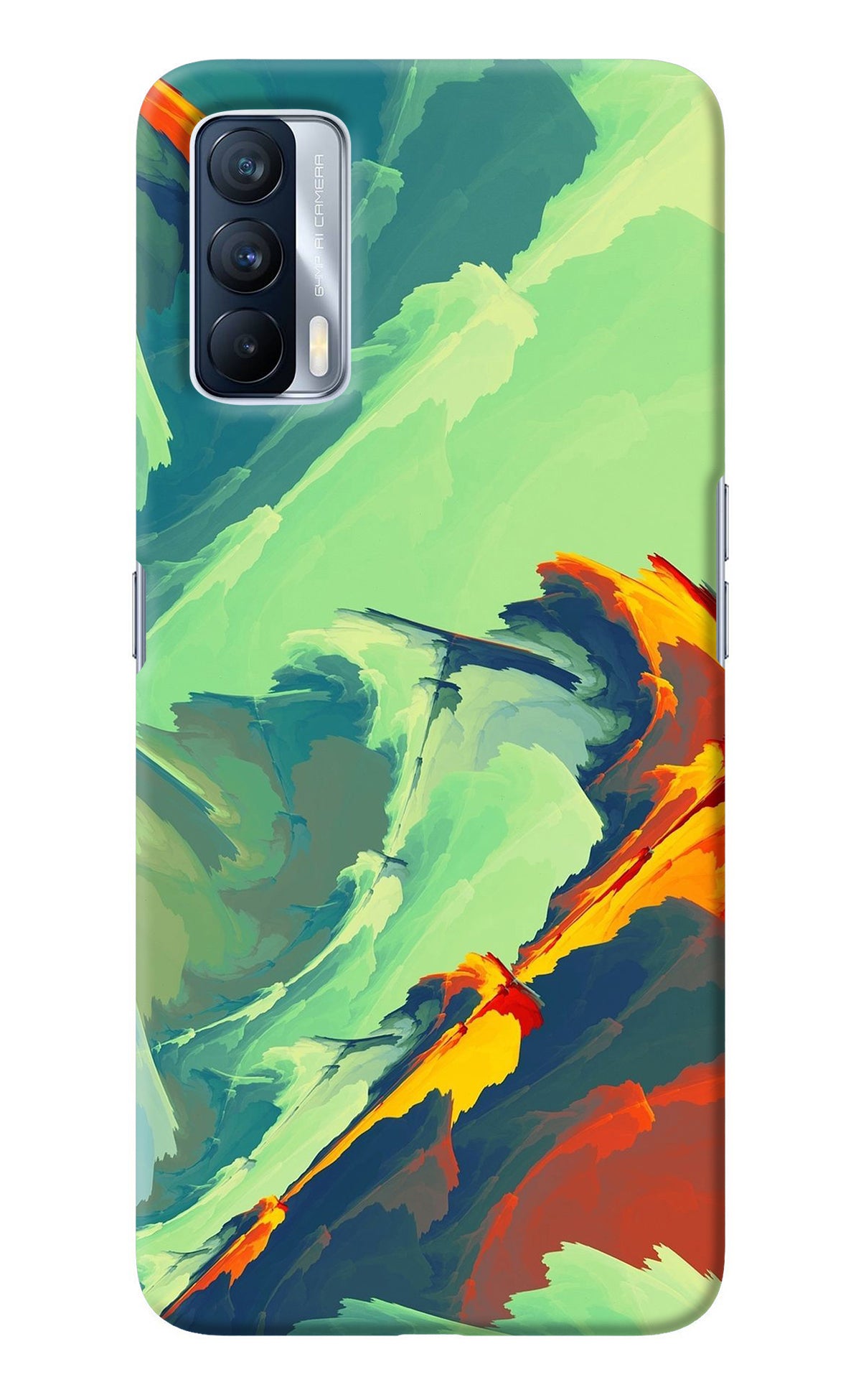 Paint Art Realme X7 Back Cover