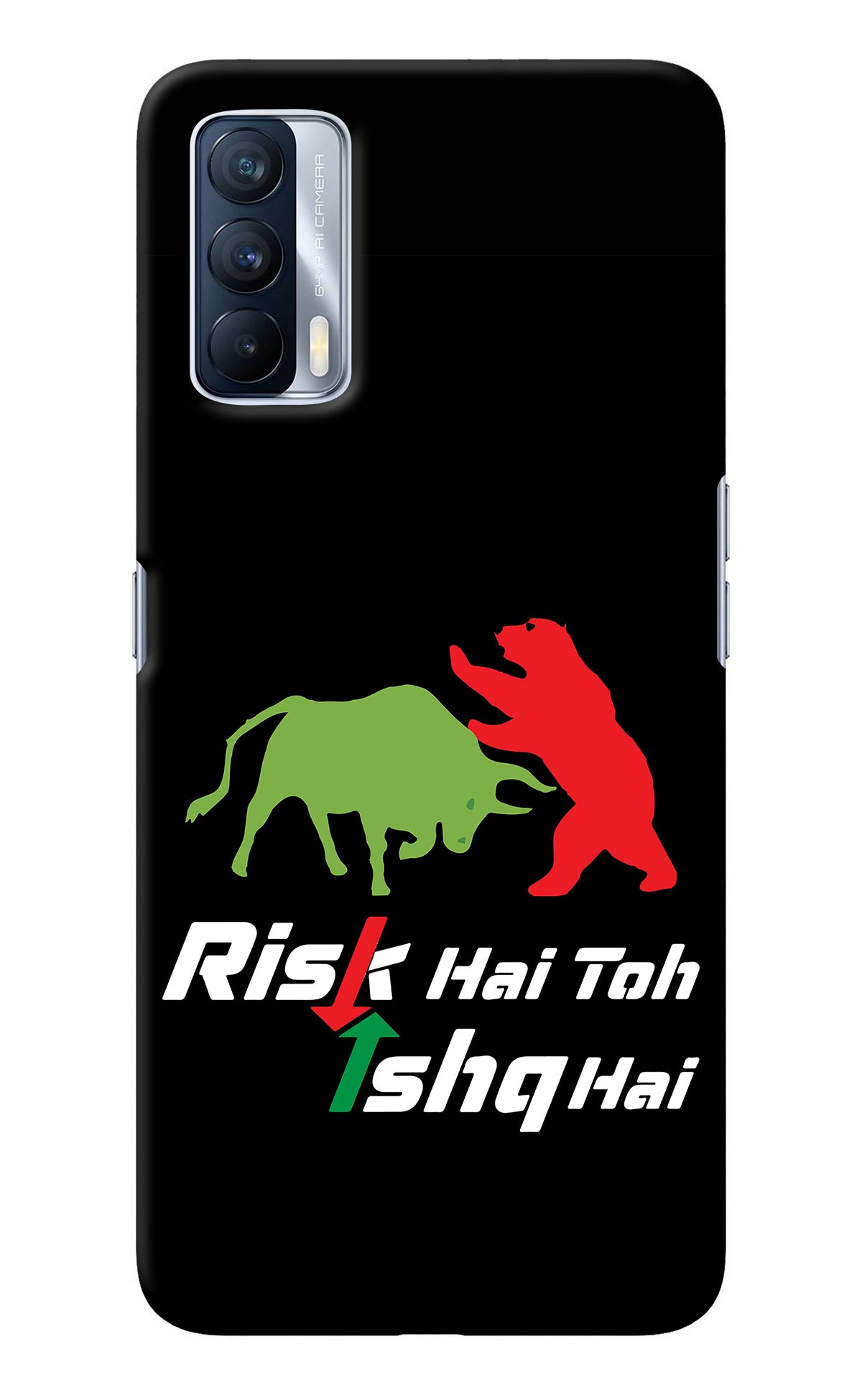 Risk Hai Toh Ishq Hai Realme X7 Back Cover