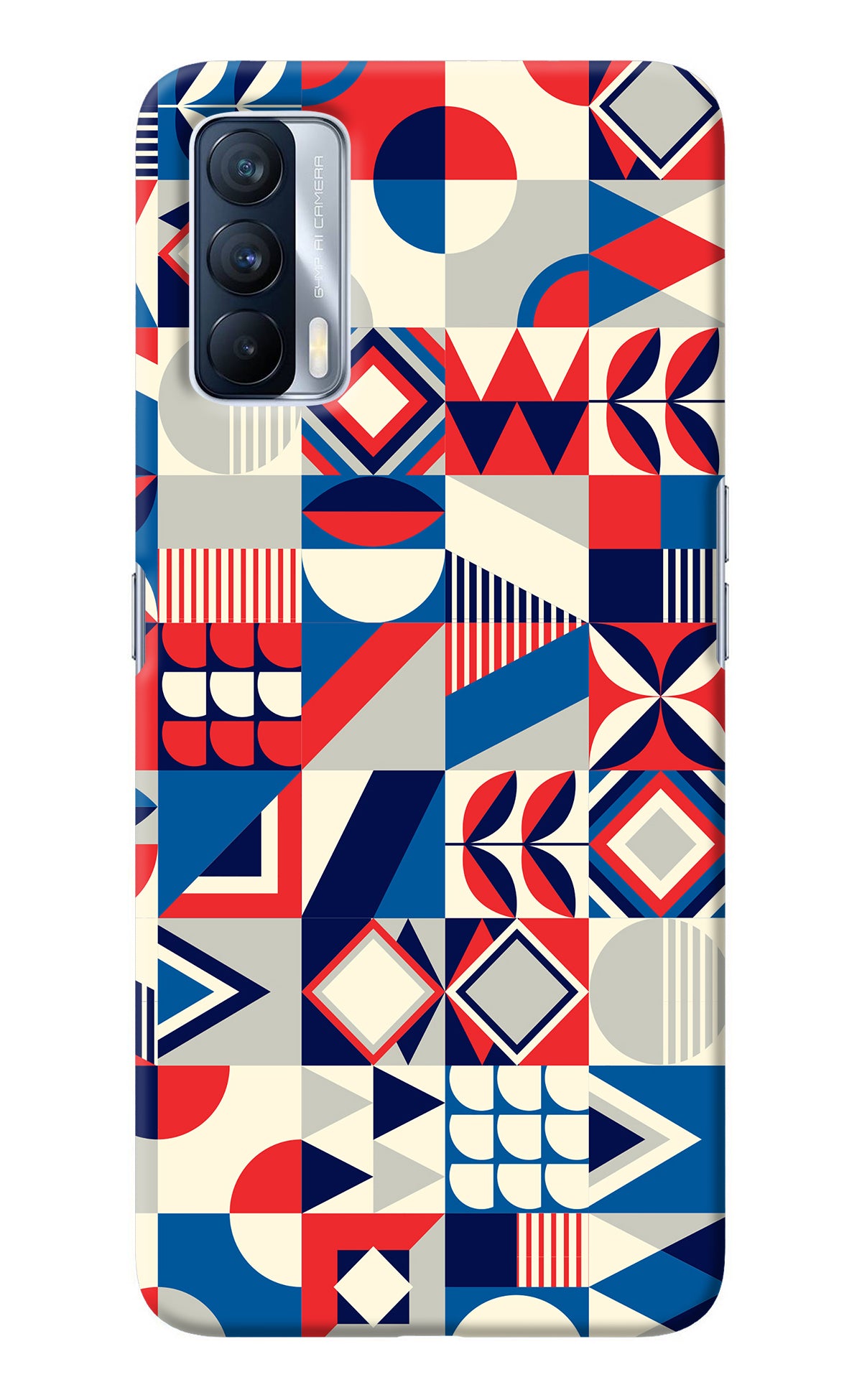 Colorful Pattern Realme X7 Back Cover