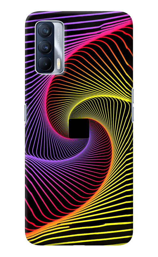 Colorful Strings Realme X7 Back Cover