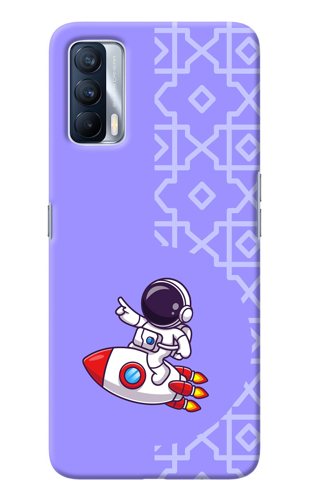 Cute Astronaut Realme X7 Back Cover