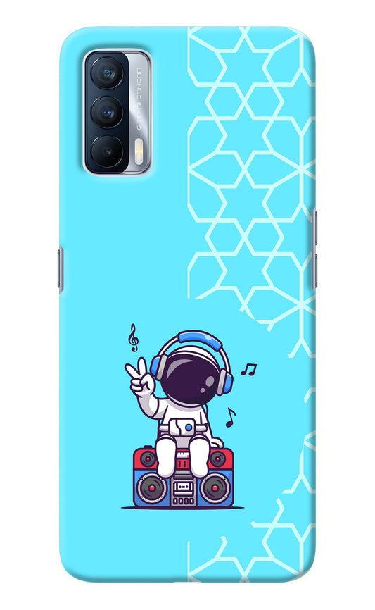 Cute Astronaut Chilling Realme X7 Back Cover