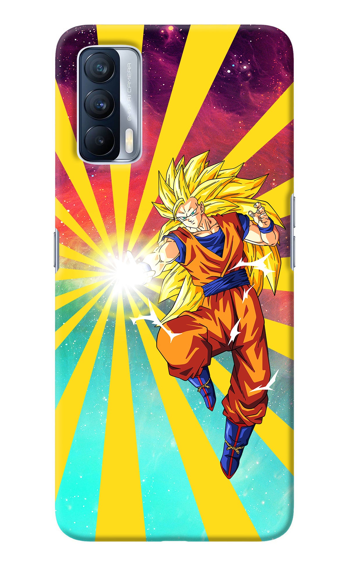 Goku Super Saiyan Realme X7 Back Cover