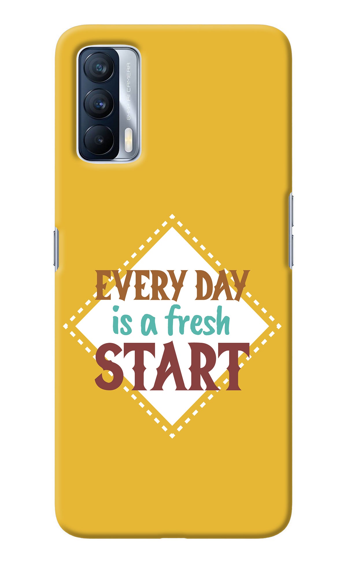 Every day is a Fresh Start Realme X7 Back Cover