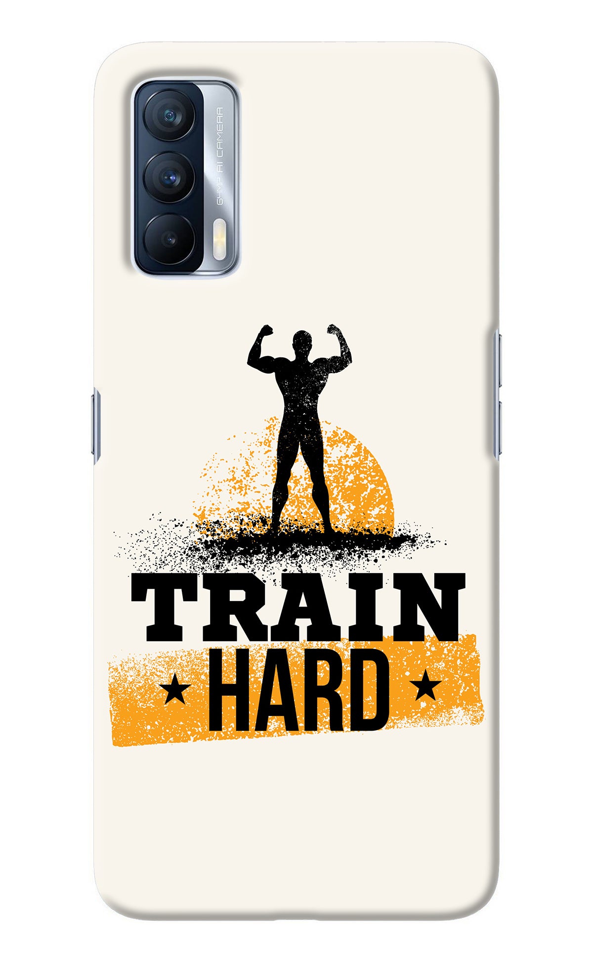 Train Hard Realme X7 Back Cover