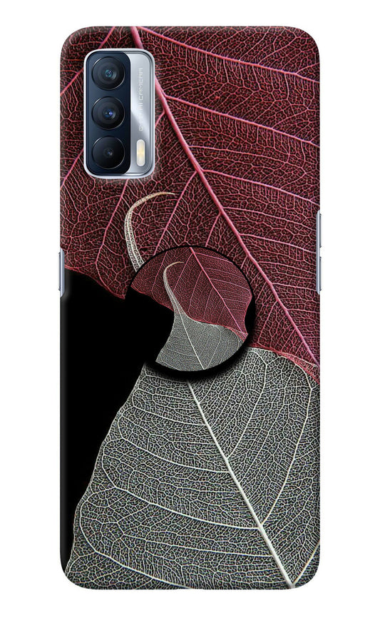 Leaf Pattern Realme X7 Pop Case