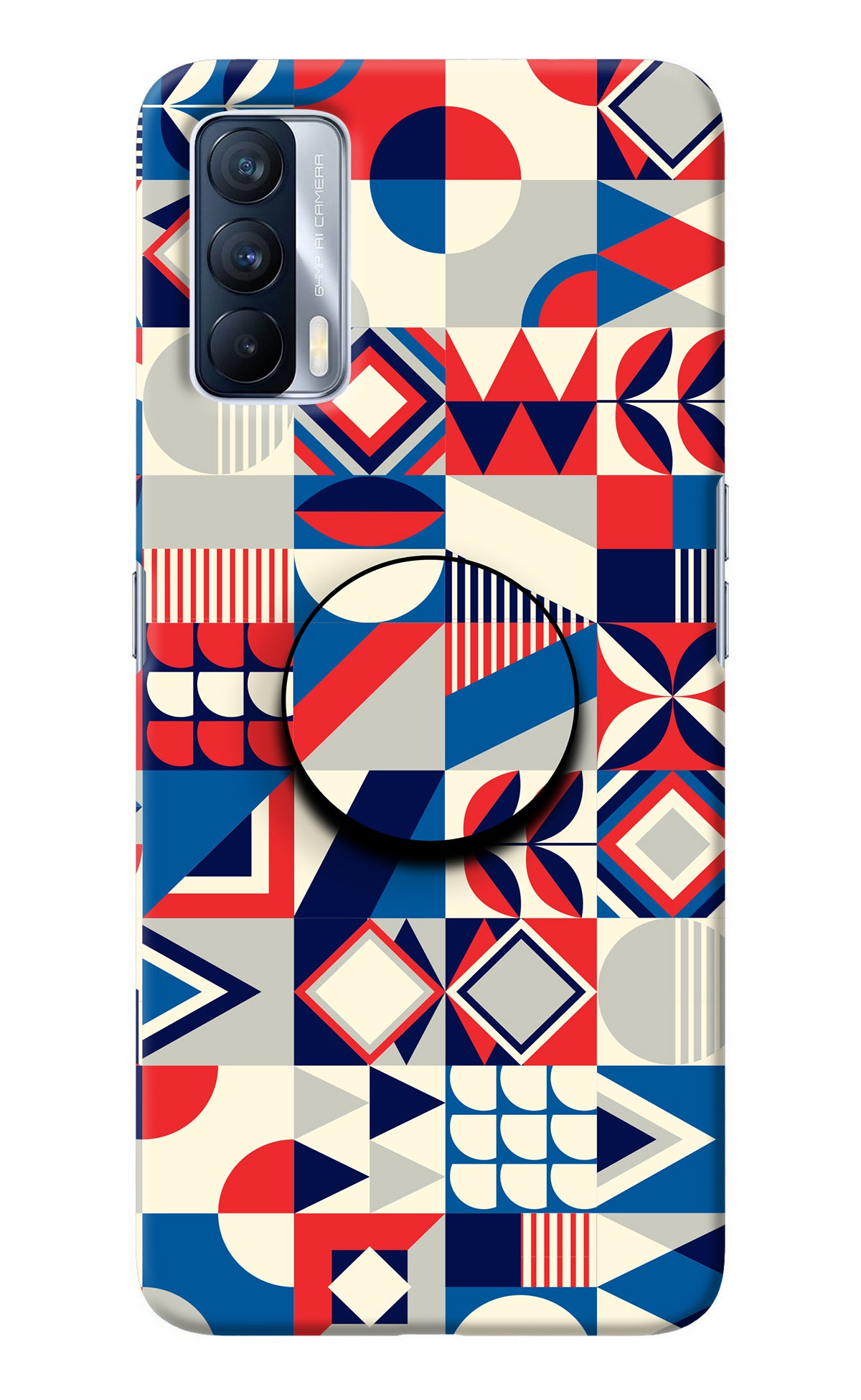 Colorful Pattern Realme X7 Pop Case