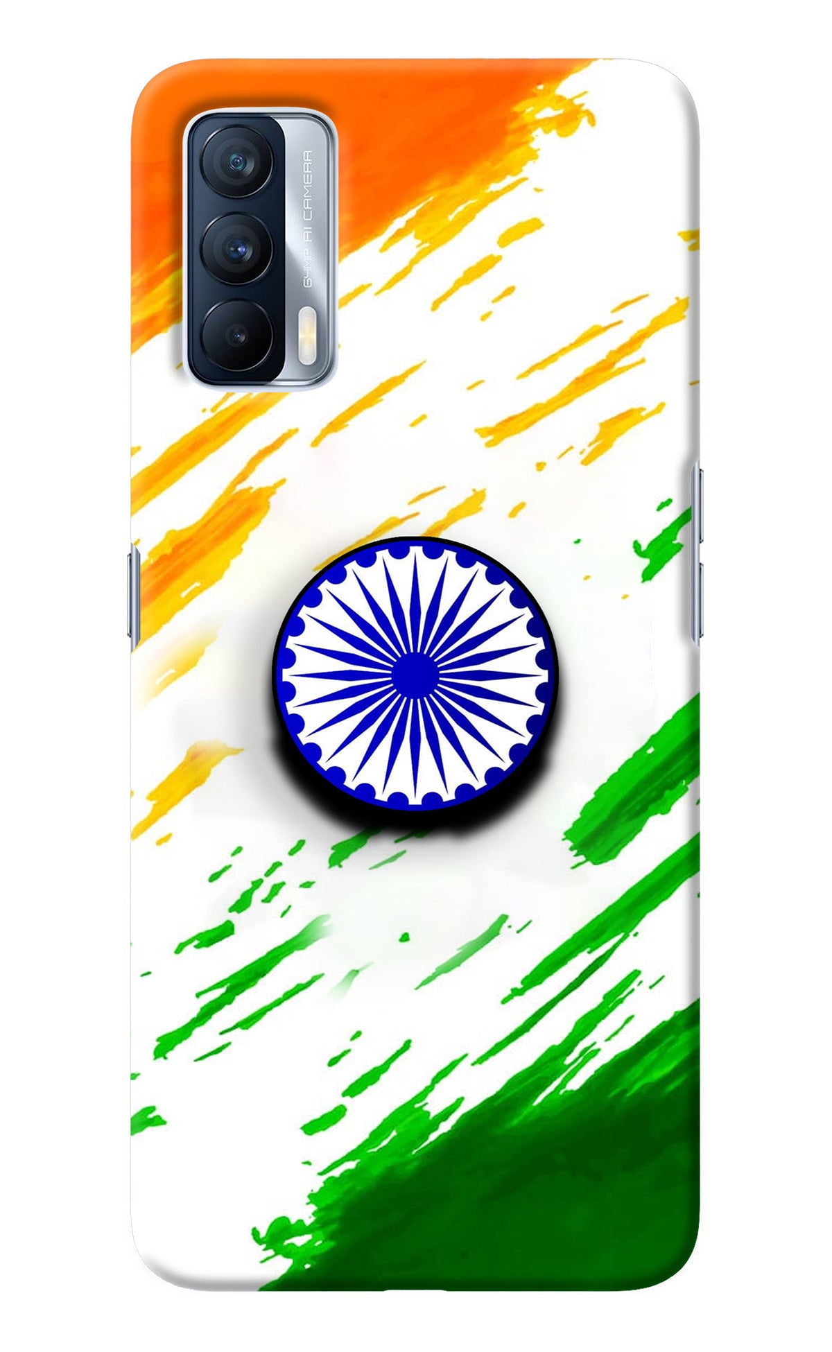 Indian Flag Ashoka Chakra Realme X7 Pop Case