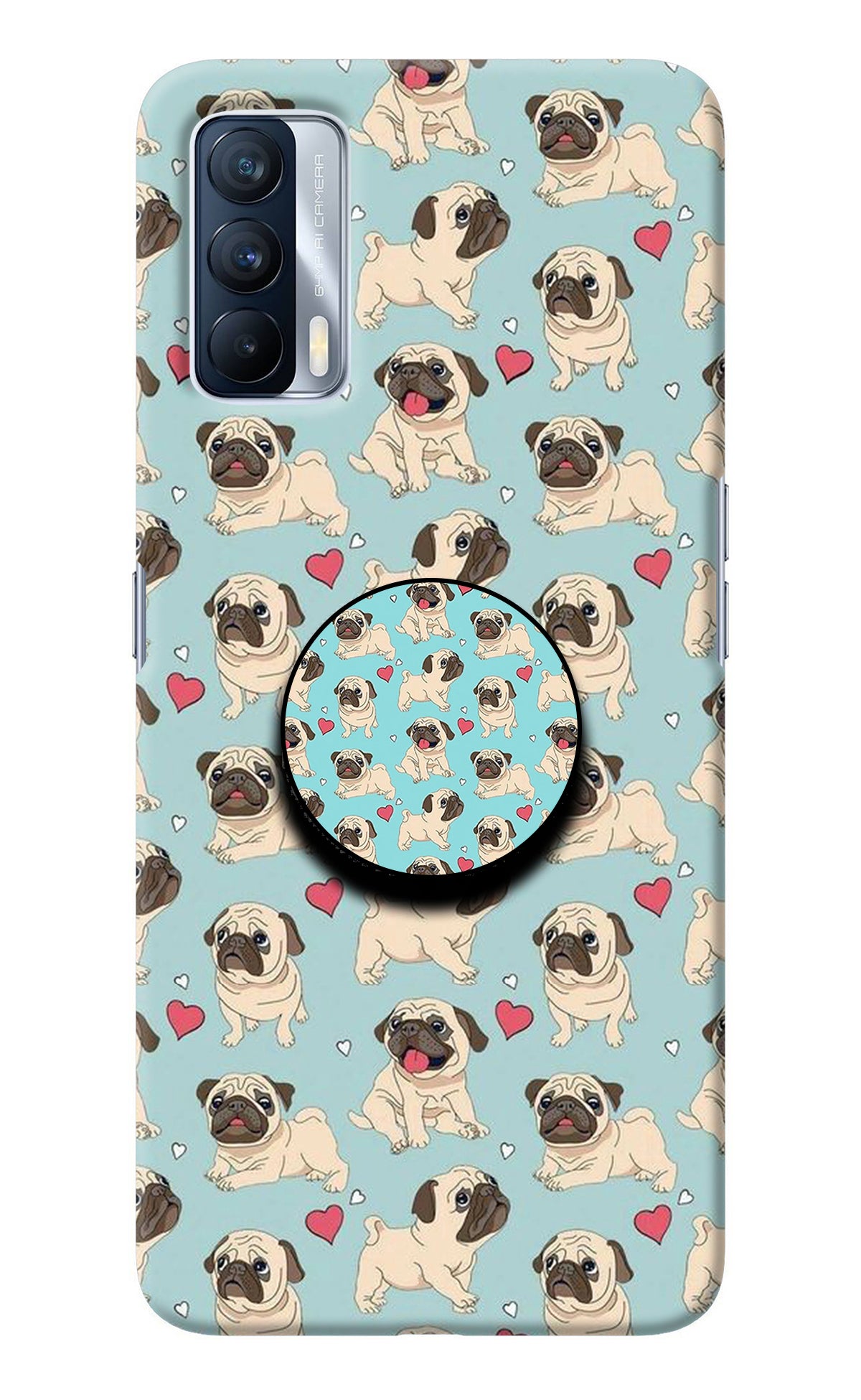 Pug Dog Realme X7 Pop Case