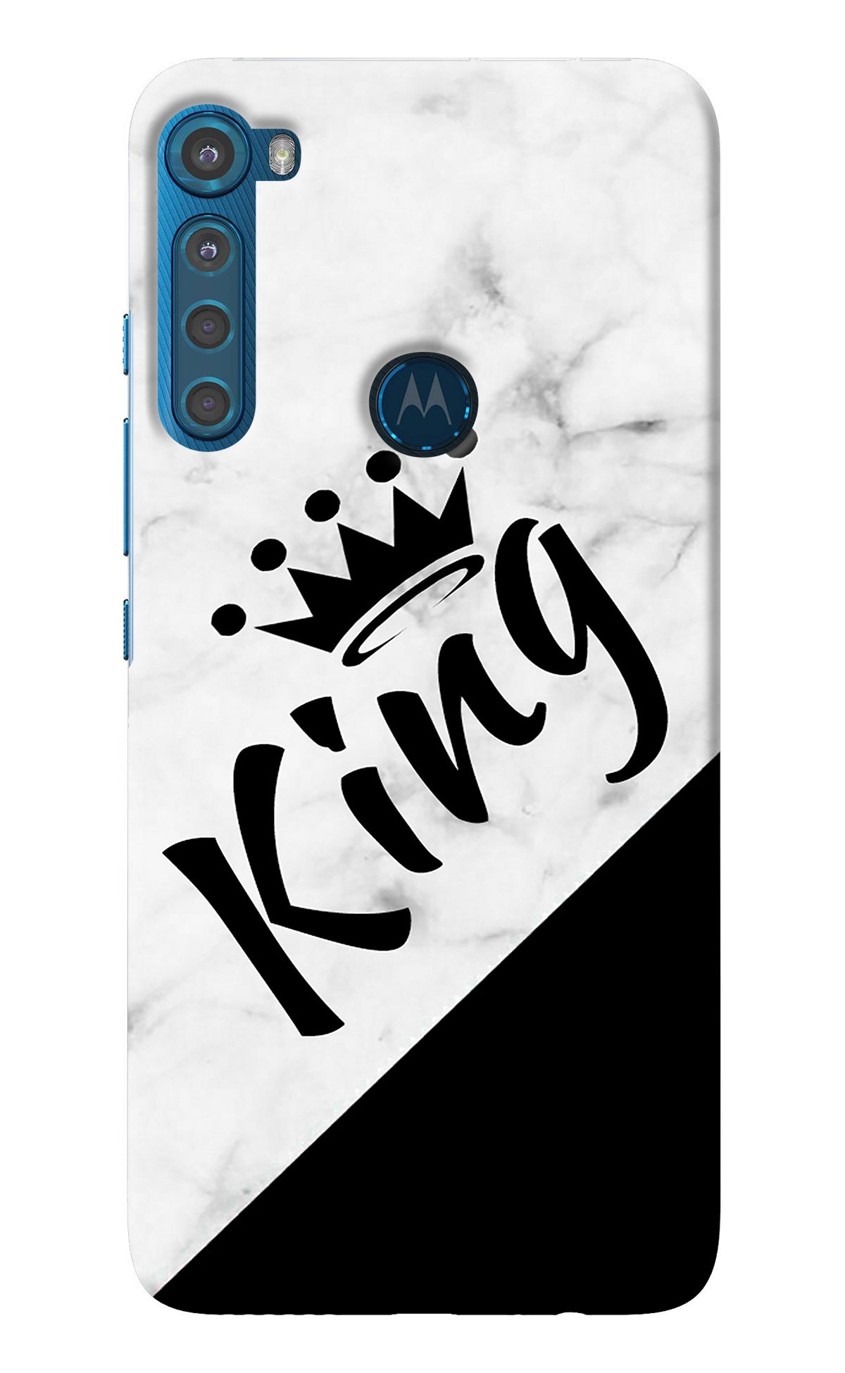 King Motorola One Fusion Plus Back Cover