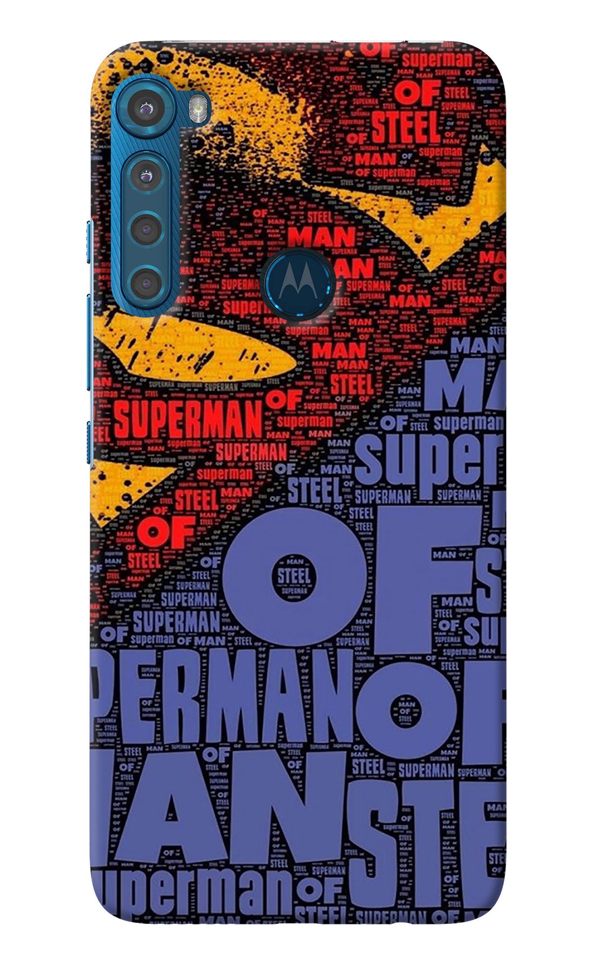 Superman Motorola One Fusion Plus Back Cover