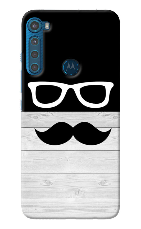 Mustache Motorola One Fusion Plus Back Cover