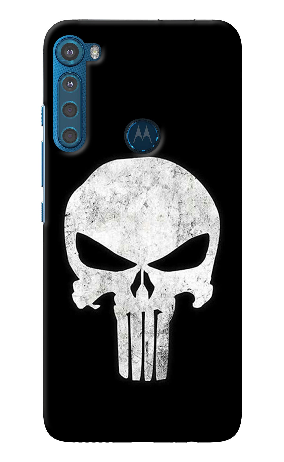 Punisher Skull Motorola One Fusion Plus Back Cover