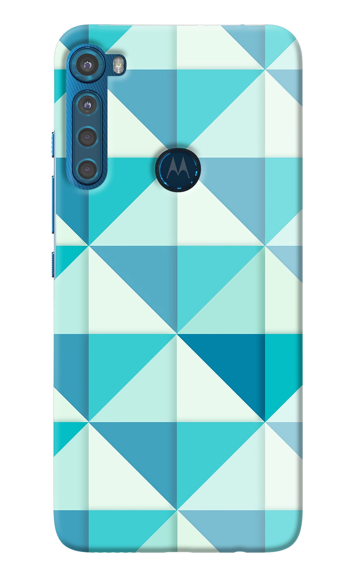 Abstract Motorola One Fusion Plus Back Cover