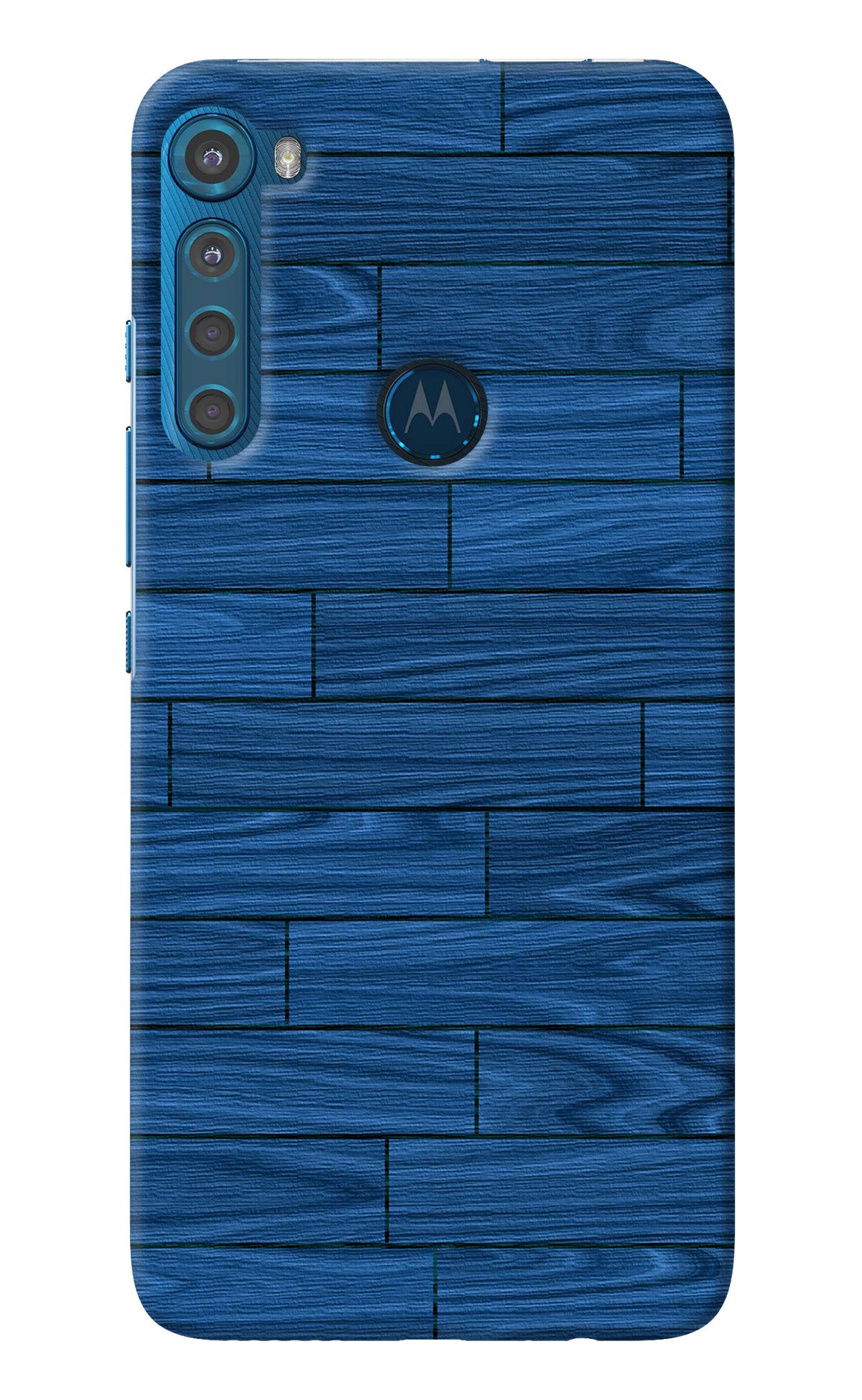 Wooden Texture Motorola One Fusion Plus Back Cover