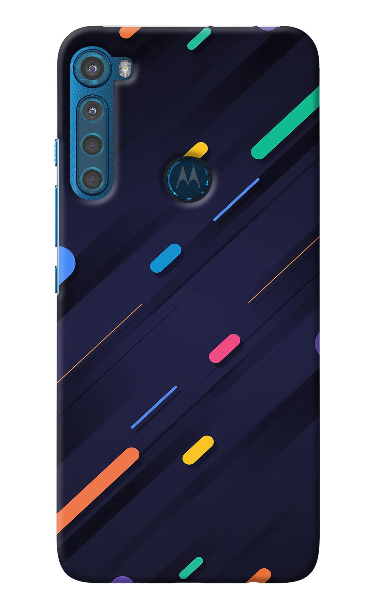 Abstract Design Motorola One Fusion Plus Back Cover