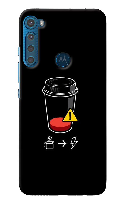 Coffee Motorola One Fusion Plus Back Cover