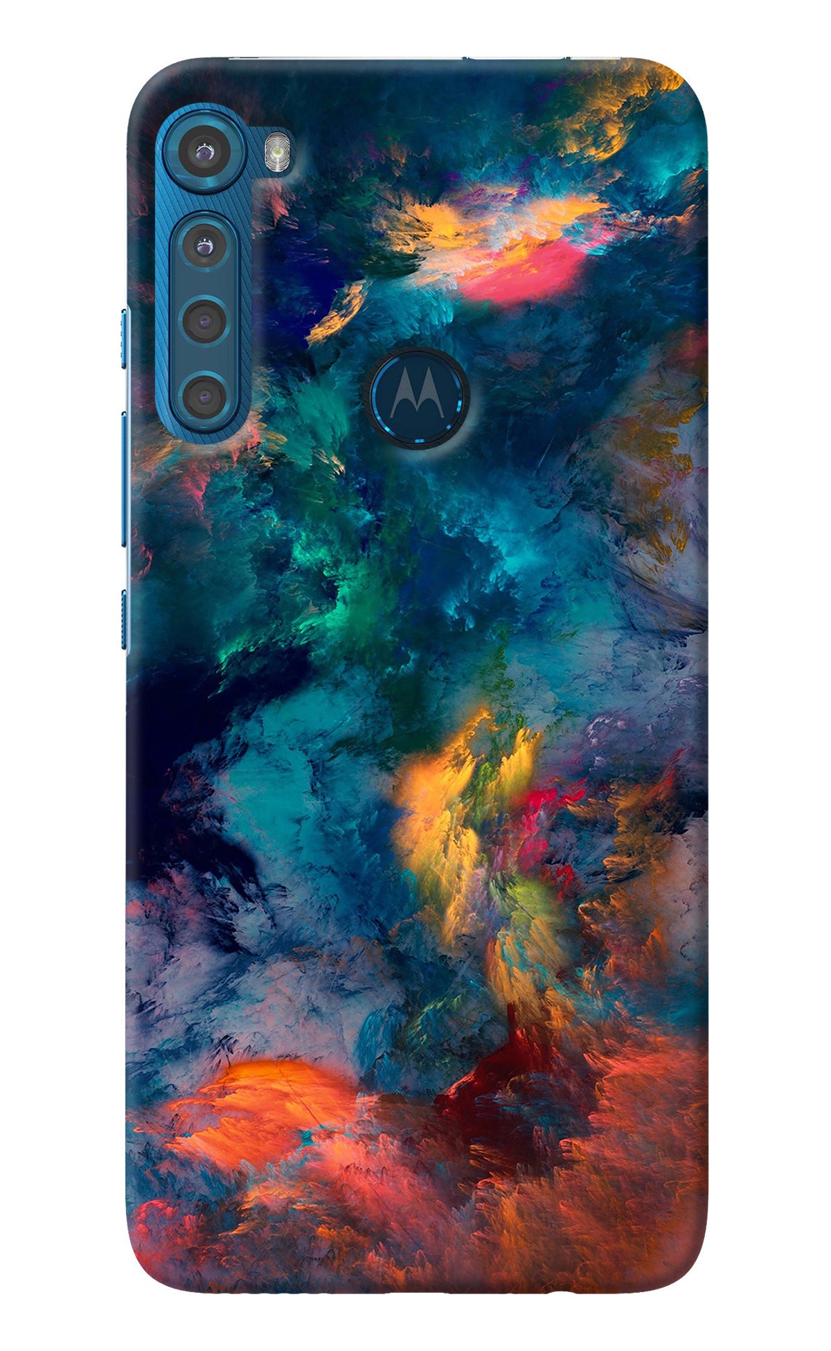 Artwork Paint Motorola One Fusion Plus Back Cover