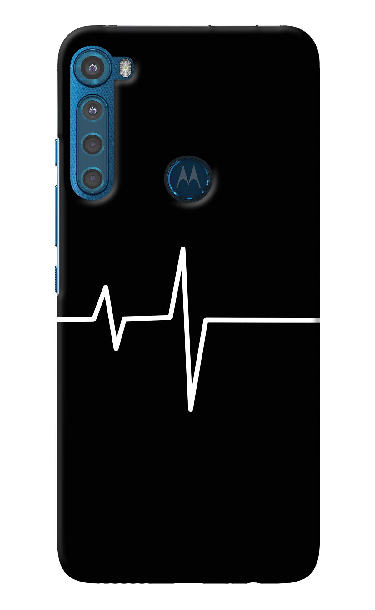 Heart Beats Motorola One Fusion Plus Back Cover