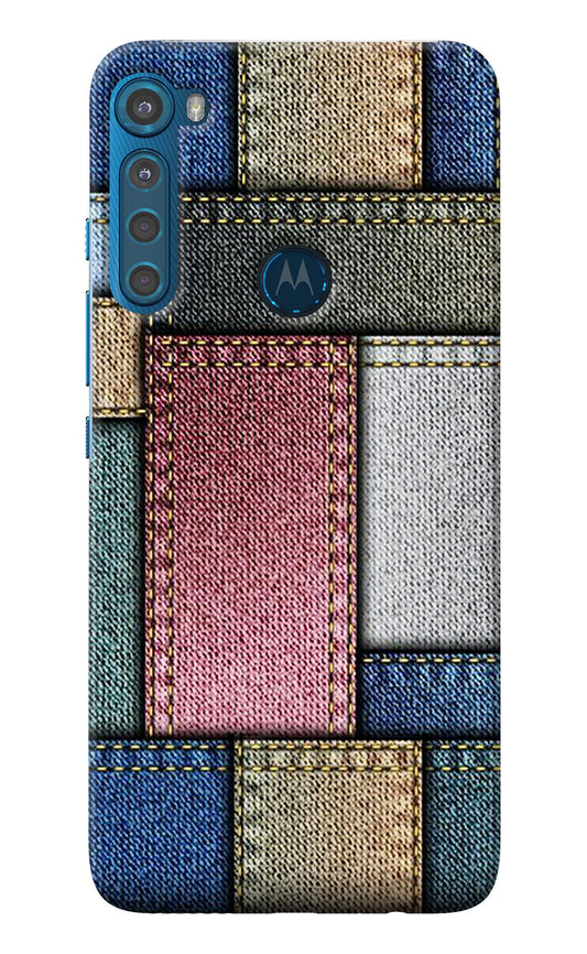 Multicolor Jeans Motorola One Fusion Plus Back Cover