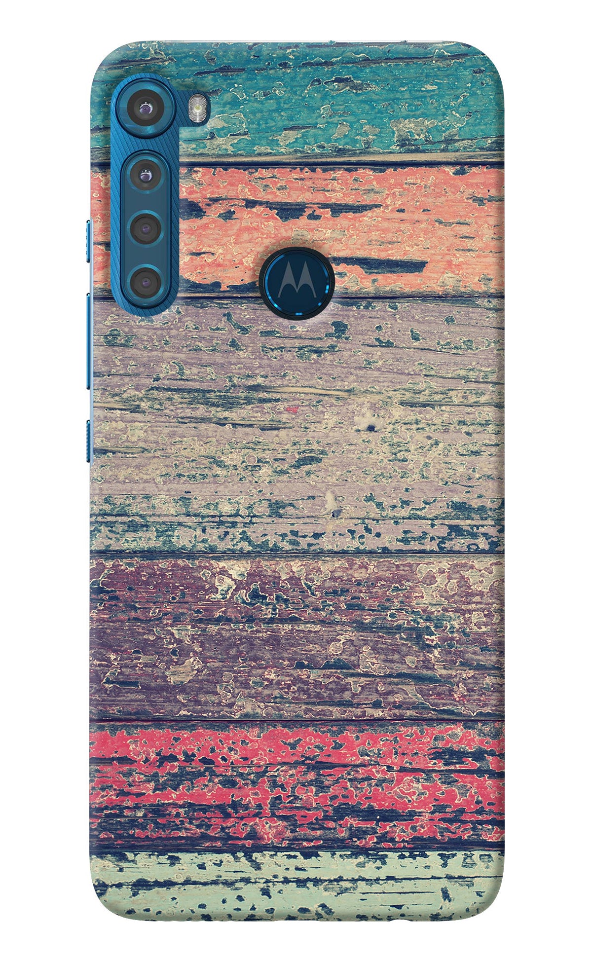 Colourful Wall Motorola One Fusion Plus Back Cover