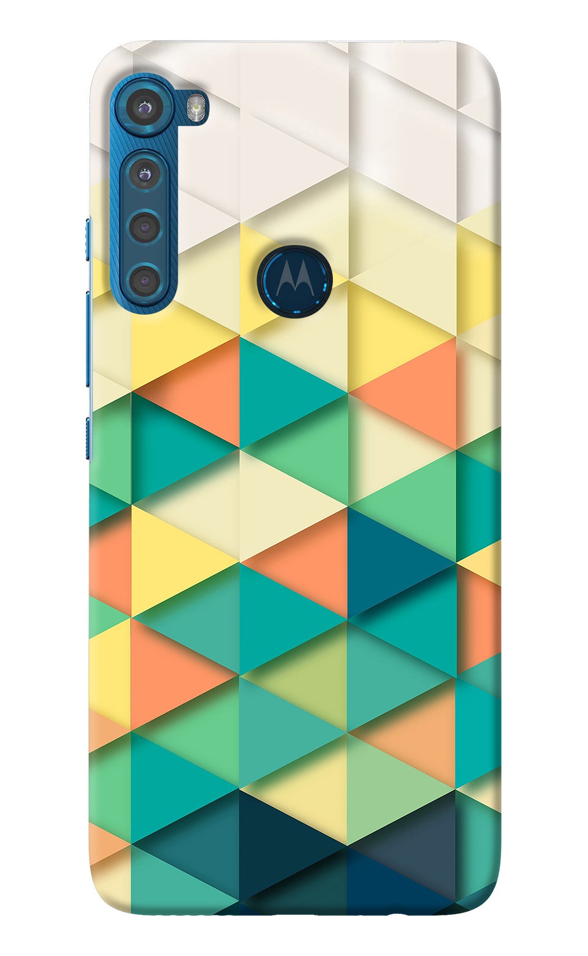 Abstract Motorola One Fusion Plus Back Cover