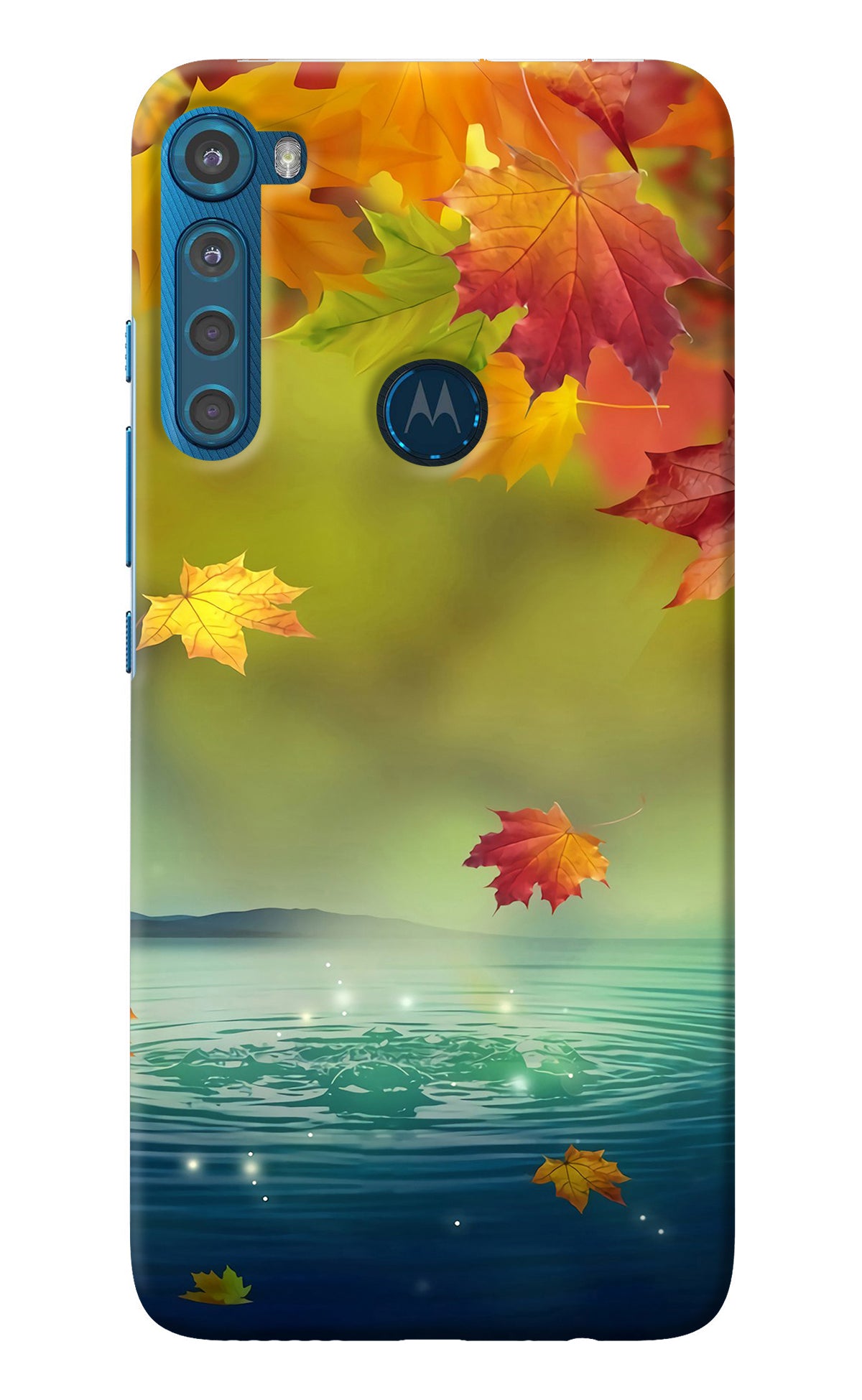 Flowers Motorola One Fusion Plus Back Cover