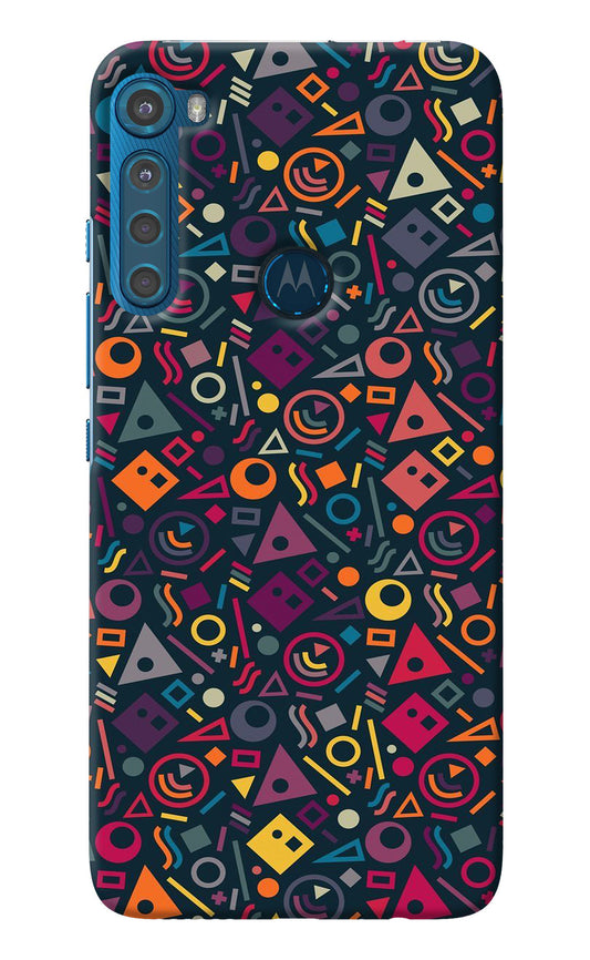 Geometric Abstract Motorola One Fusion Plus Back Cover