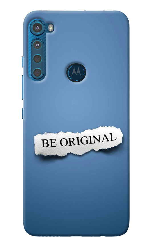 Be Original Motorola One Fusion Plus Back Cover