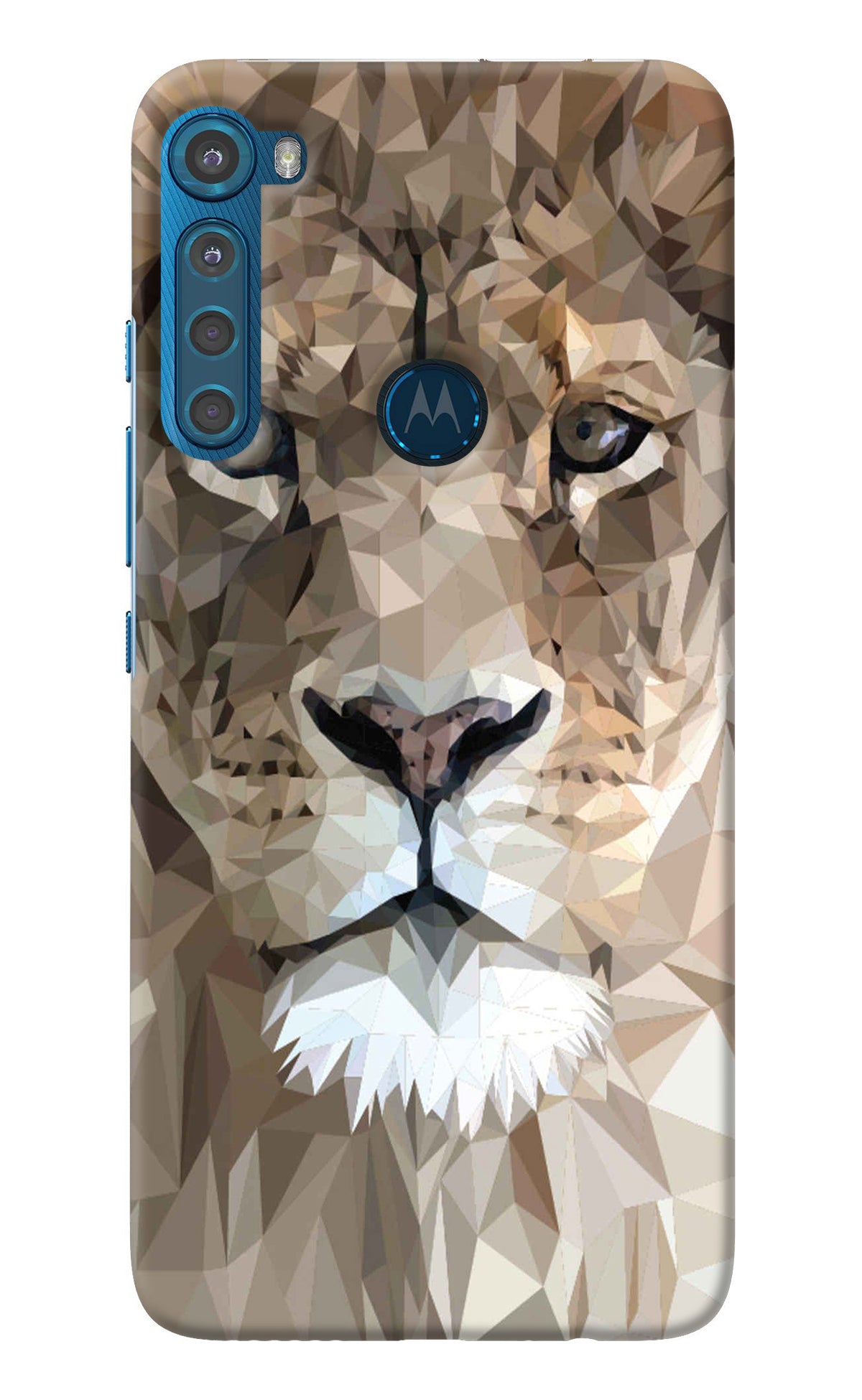 Lion Art Motorola One Fusion Plus Back Cover