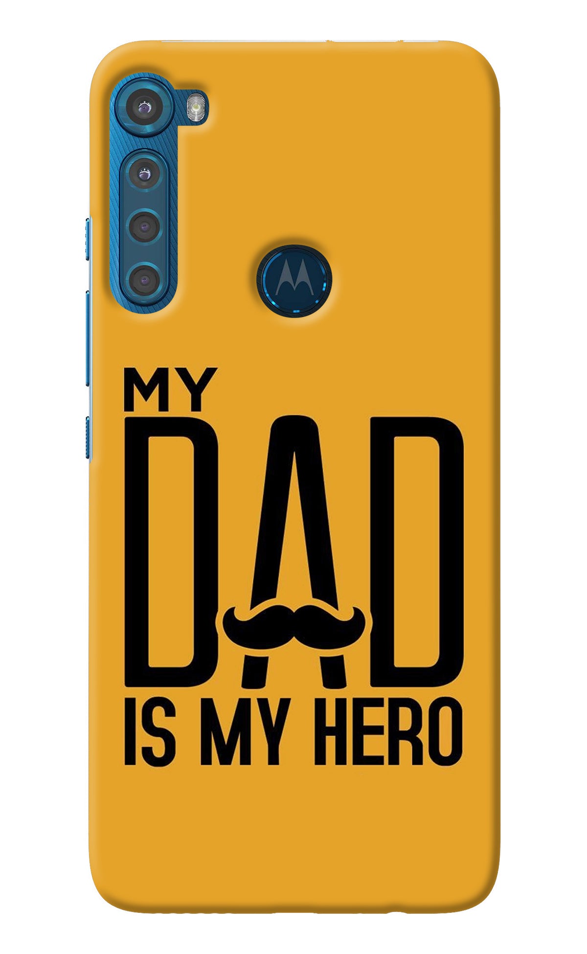 My Dad Is My Hero Motorola One Fusion Plus Back Cover