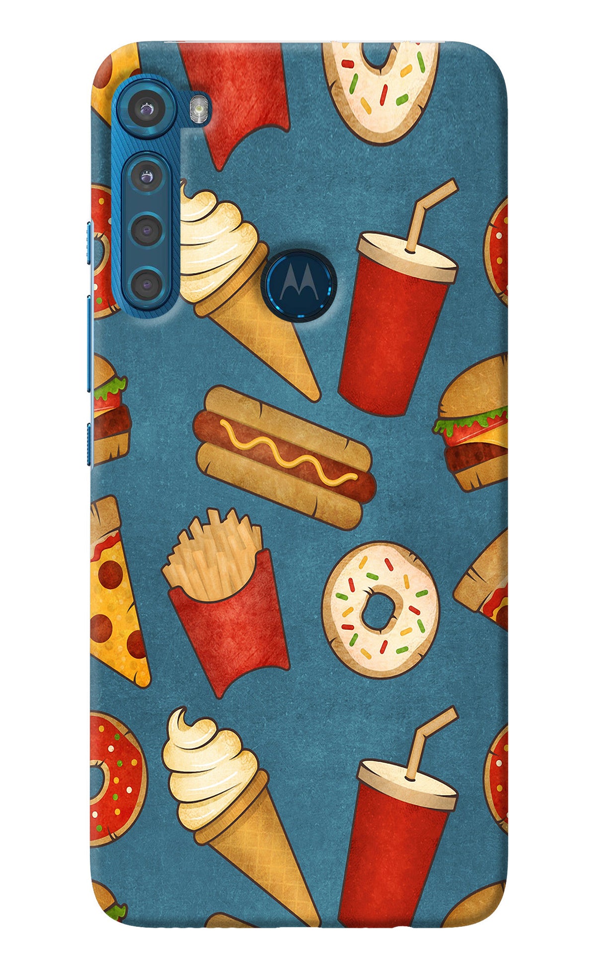 Foodie Motorola One Fusion Plus Back Cover