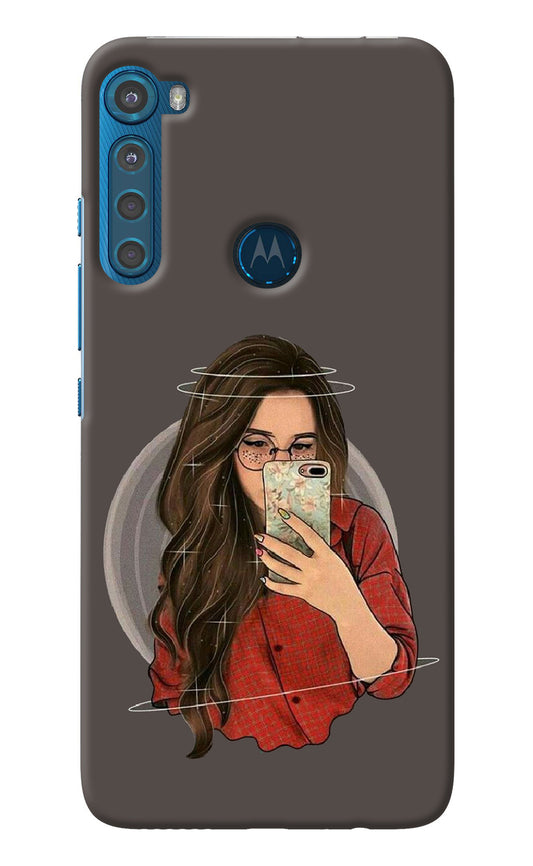 Selfie Queen Motorola One Fusion Plus Back Cover