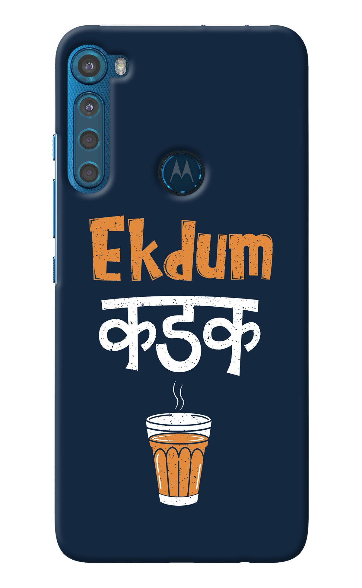 Ekdum Kadak Chai Motorola One Fusion Plus Back Cover