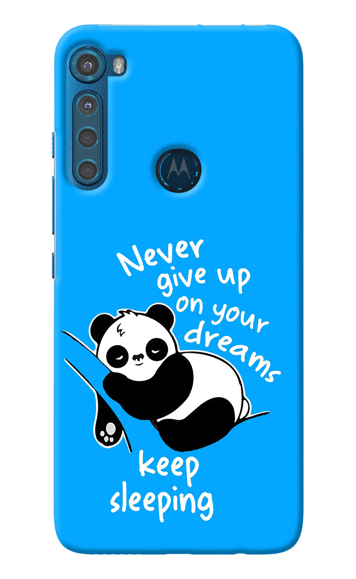 Keep Sleeping Motorola One Fusion Plus Back Cover