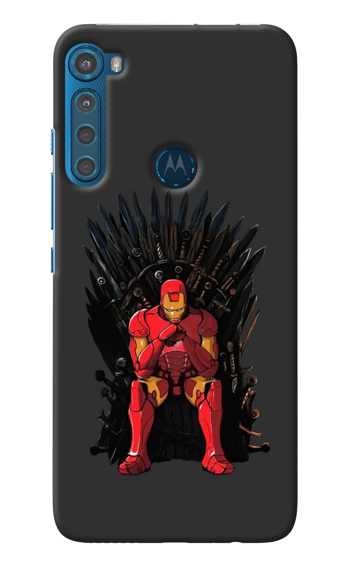 Ironman Throne Motorola One Fusion Plus Back Cover