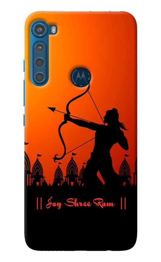 Lord Ram - 4 Motorola One Fusion Plus Back Cover