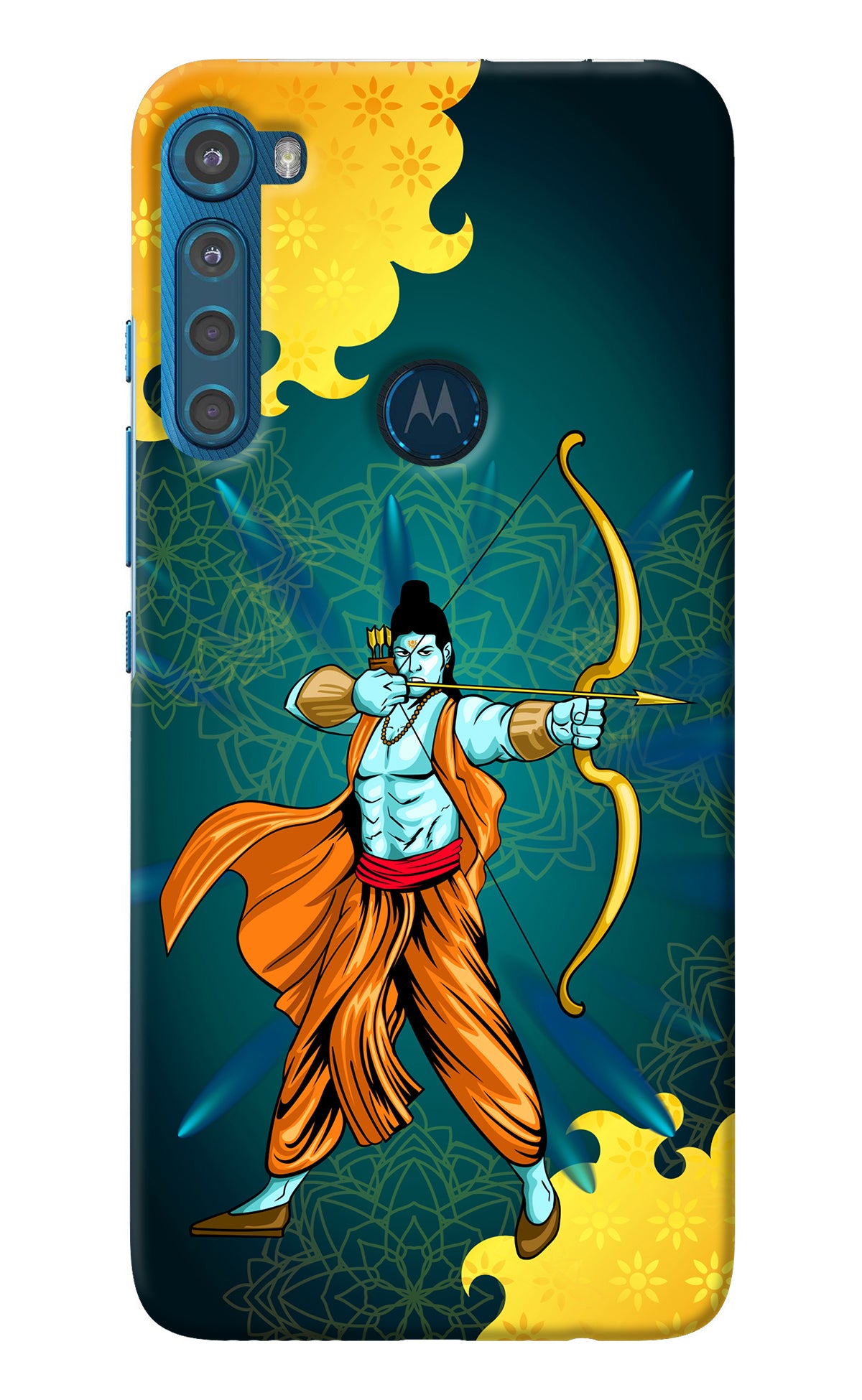 Lord Ram - 6 Motorola One Fusion Plus Back Cover