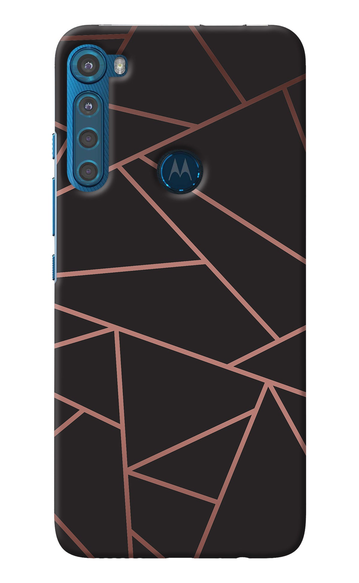 Geometric Pattern Motorola One Fusion Plus Back Cover