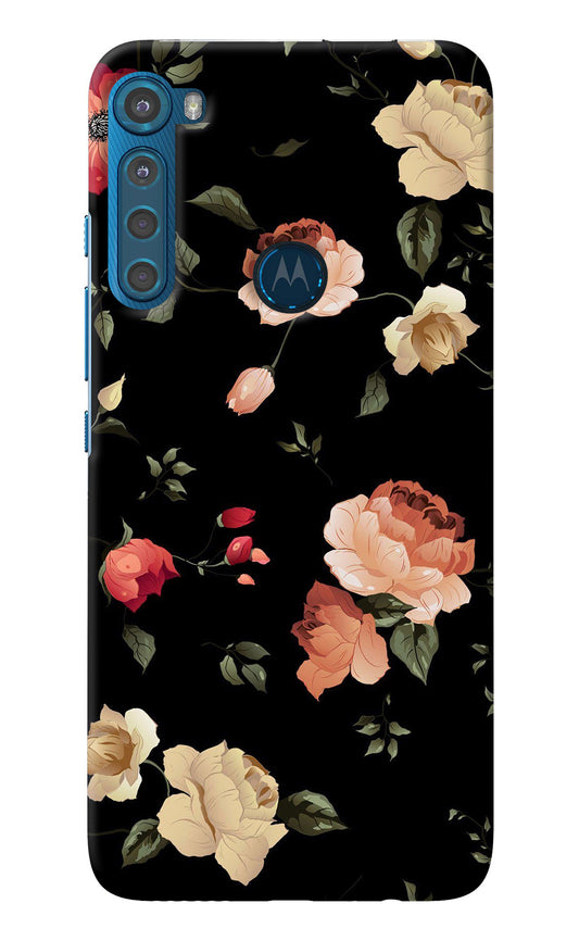 Flowers Motorola One Fusion Plus Back Cover